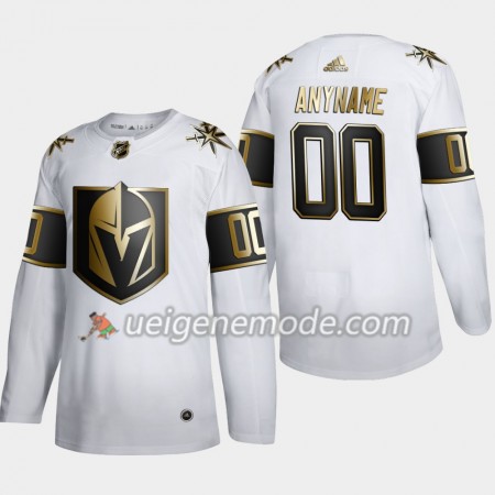 Herren Eishockey Vegas Golden Knights Trikot Custom Adidas 2019-2020 Golden Edition Weiß Authentic